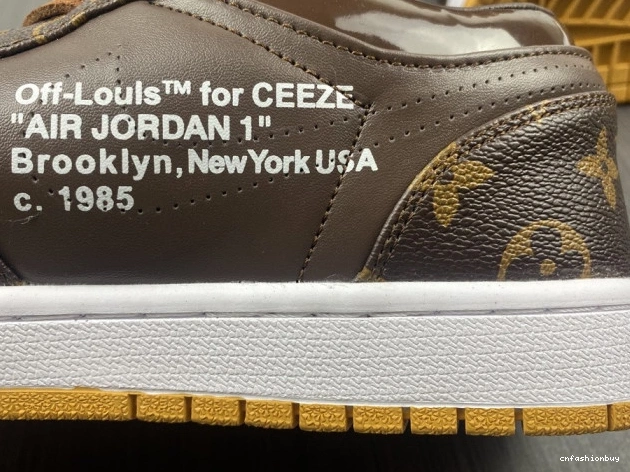 Air Jordan x Off-Louis OW AJ1 1 LOW 0904
